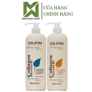 Dầu gội xả tinh chất tơ tằm Colatin 1000ML chính hãng