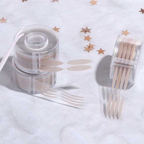 🎶Cuộn Miếng Dán Kích Mí 600 Miếng Dán Mí Kích Mí Lưới Tạo Hai Mí Không Lộ Có Sẵn keo