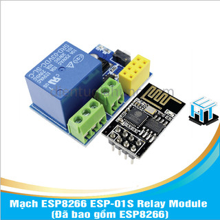 [HCM]Mạch ESP8266 ESP-01S Relay Module (Đã bao gồm ESP8266)