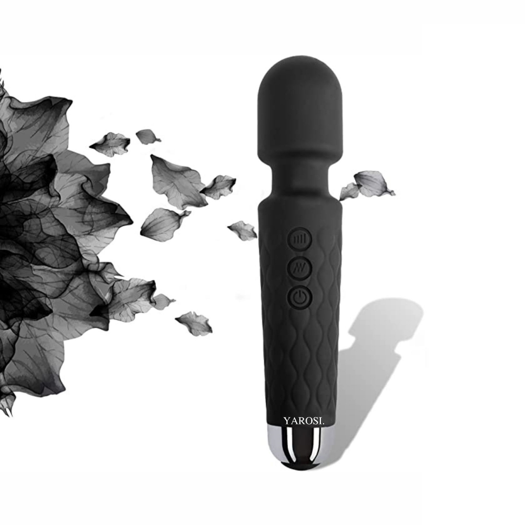 Yarosi - Massage vai gáy cầm tay 20 chế độ 8 tần số rung - Sạc Usb