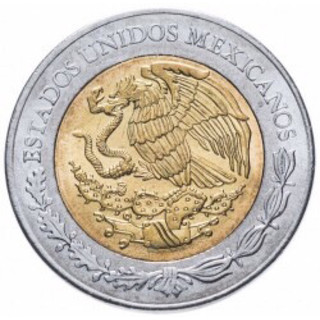 Xu 2 peso của mexico 1996 - nay
