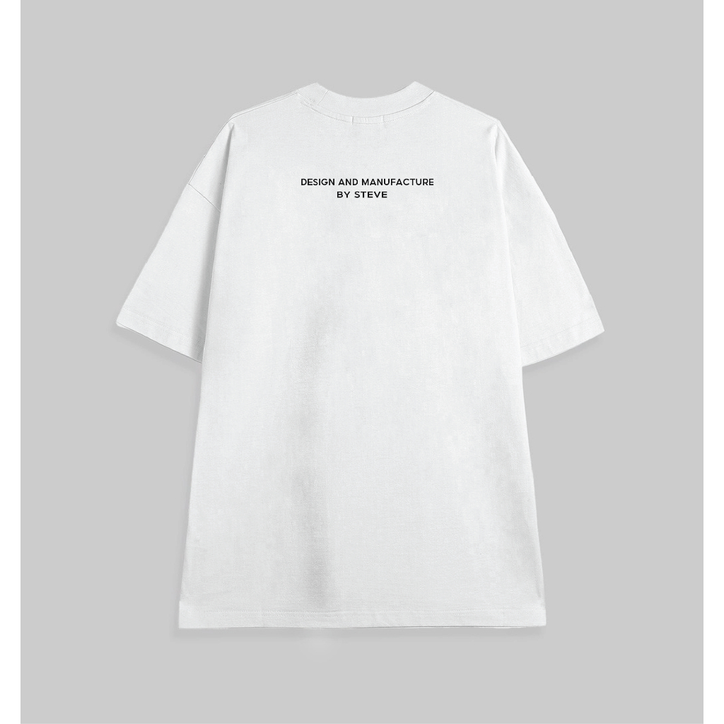 Áo thun tay lỡ Hutch Unisex nam nữ Cotton 100% oversize form rộng local brand STEVE
