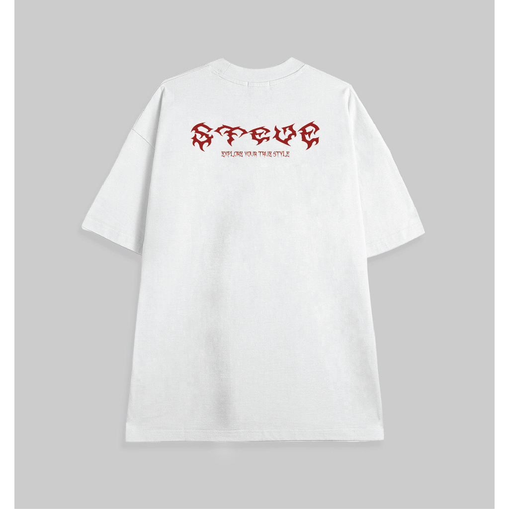 Áo thun tay lỡ ControlYourMind Unisex nam nữ Cotton 100% oversize form rộng local brand STEVE