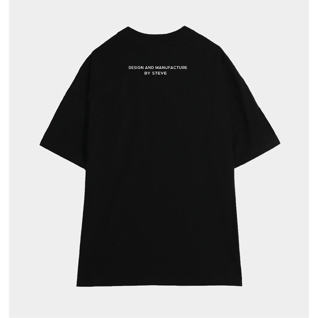 Áo thun tay lỡ Hutch Unisex nam nữ Cotton 100% oversize form rộng local brand STEVE