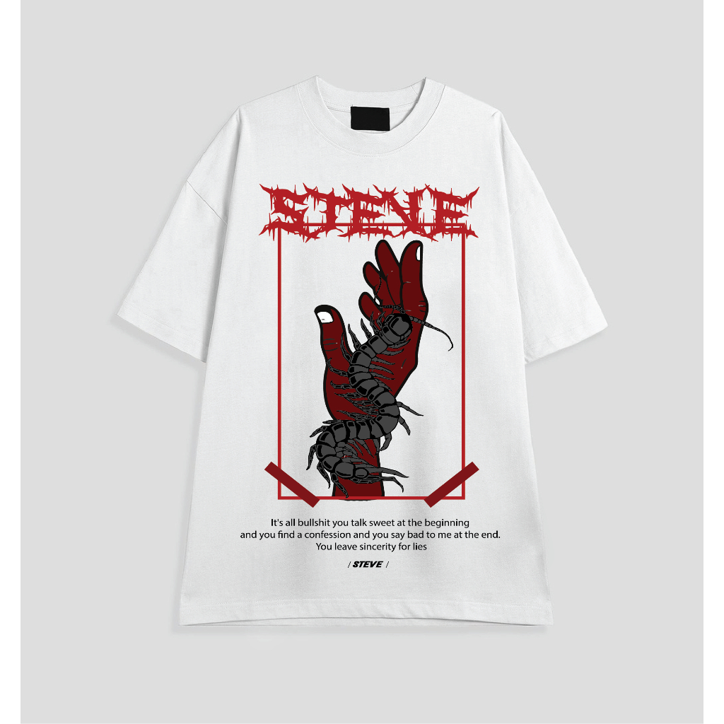 Áo thun tay lỡ Hand Scorpion Unisex nam nữ Cotton 100% oversize form rộng local brand STEVE