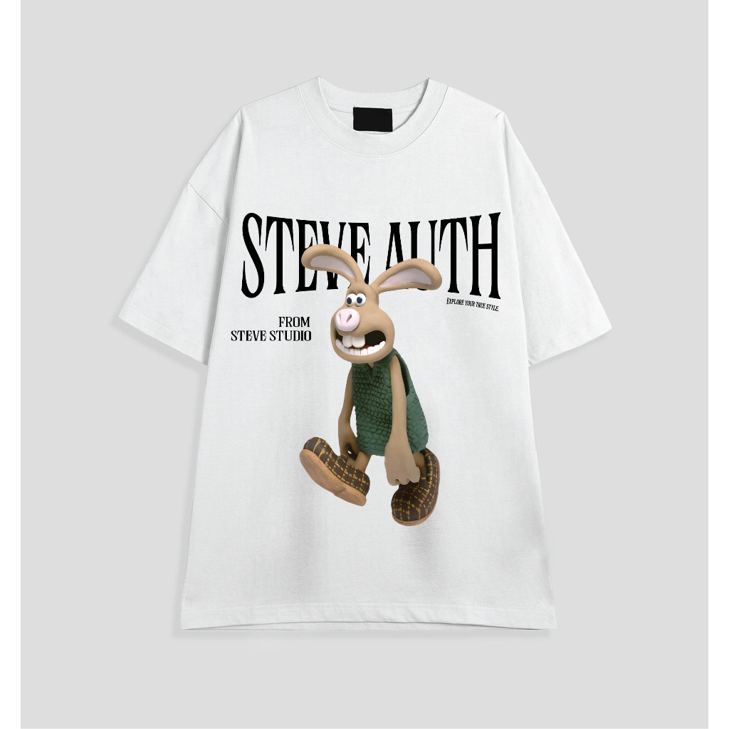 Áo thun tay lỡ Hutch Unisex nam nữ Cotton 100% oversize form rộng local brand STEVE