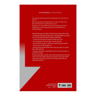 Sách - Kiếm Tiền Thời Khủng Hoảng (Tái Bản Mới Nhất, Alpha Books)