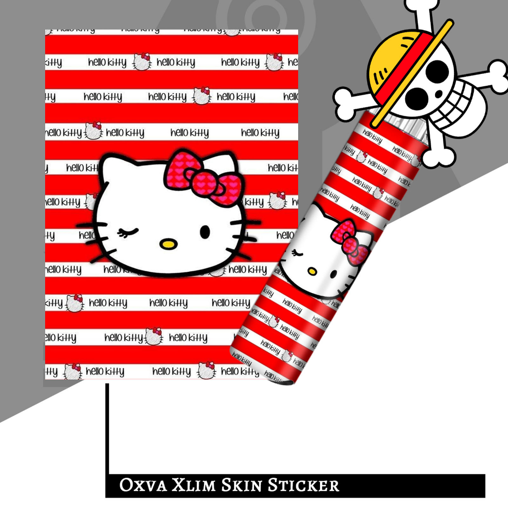 Miếng dán skin thiết kế hello kitty dành cho xlim pro, xlim v1/v2 , xlim SE, favostix , feelin,... và các dòng máy khác