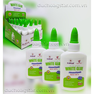 Keo sữa chất lượng cao Gstar KS-40 chai nhỏ 40g