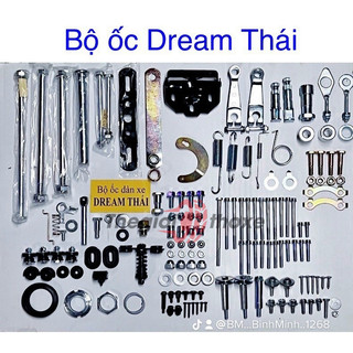 Bộ ốc xe Dream Thái chất lượng cao - Full ốc ráp xe - Thế Giới Thợ Xe