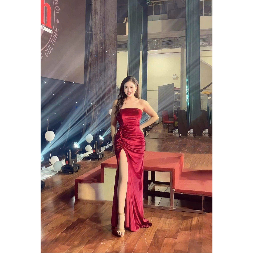 DẠ HỘI BODY NHUNG CÚP SANG TRỌNG