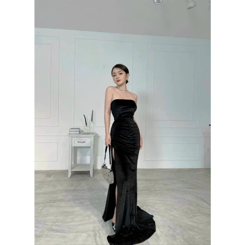 DẠ HỘI BODY NHUNG CÚP SANG TRỌNG