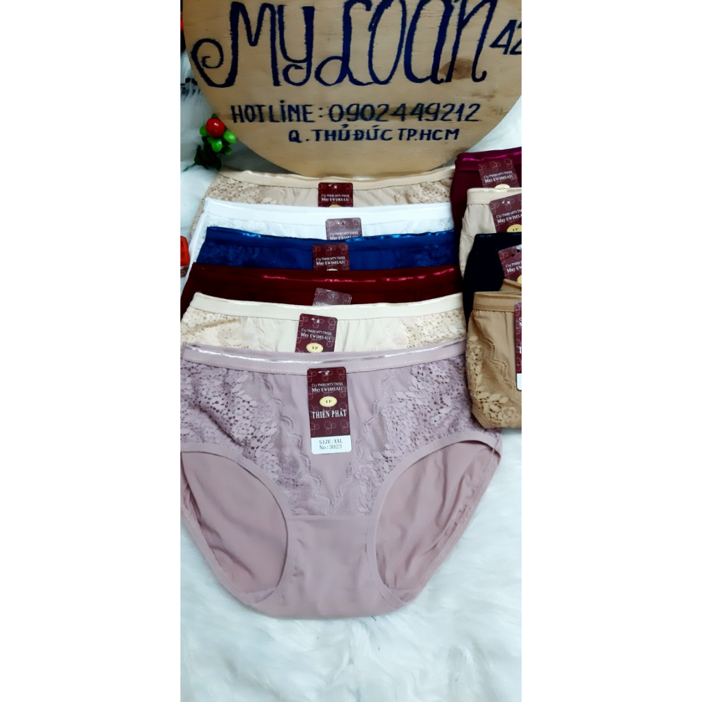 Bộ 5 quần lót nữ phom to cao cấp mã 3023 - My Loan 42