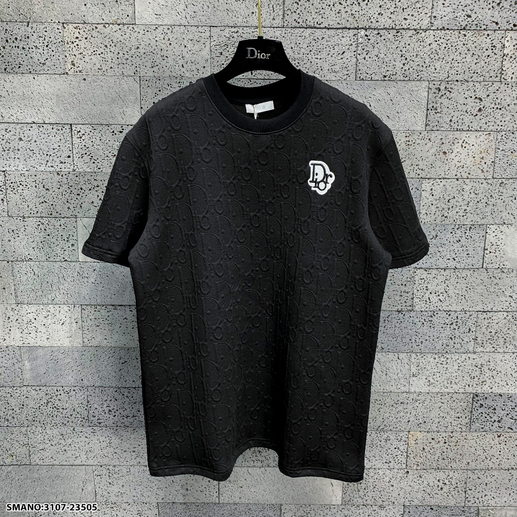 Áo thun dập vân nổi nam CỔ TRÒN tay ngắn in nhiệt họa tiết,vải dày,mẫu mới,chuần form-AHFASHION