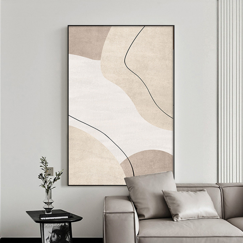 Tranh Trừu Tượng Bắc Âu In Vải Canvas Khung Composite Kích Thước 40x60cm BroCanvas