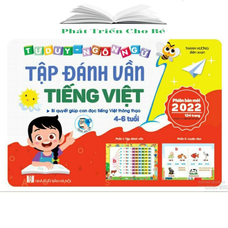 Tap danh van Tieng Viet cho be, tập đánh vần cho bé , tập đọc tiếng việt cho bé từ 3-6 tuổi.