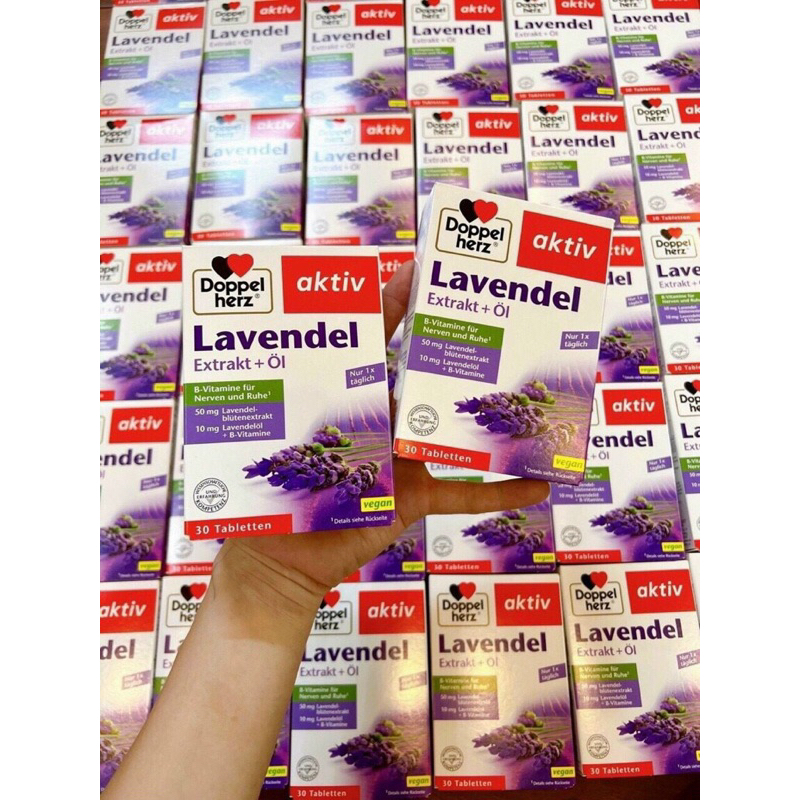 VIÊN UỐNG GIÚP NGỦ NGON LAVENDEL HÀNG ĐỨC