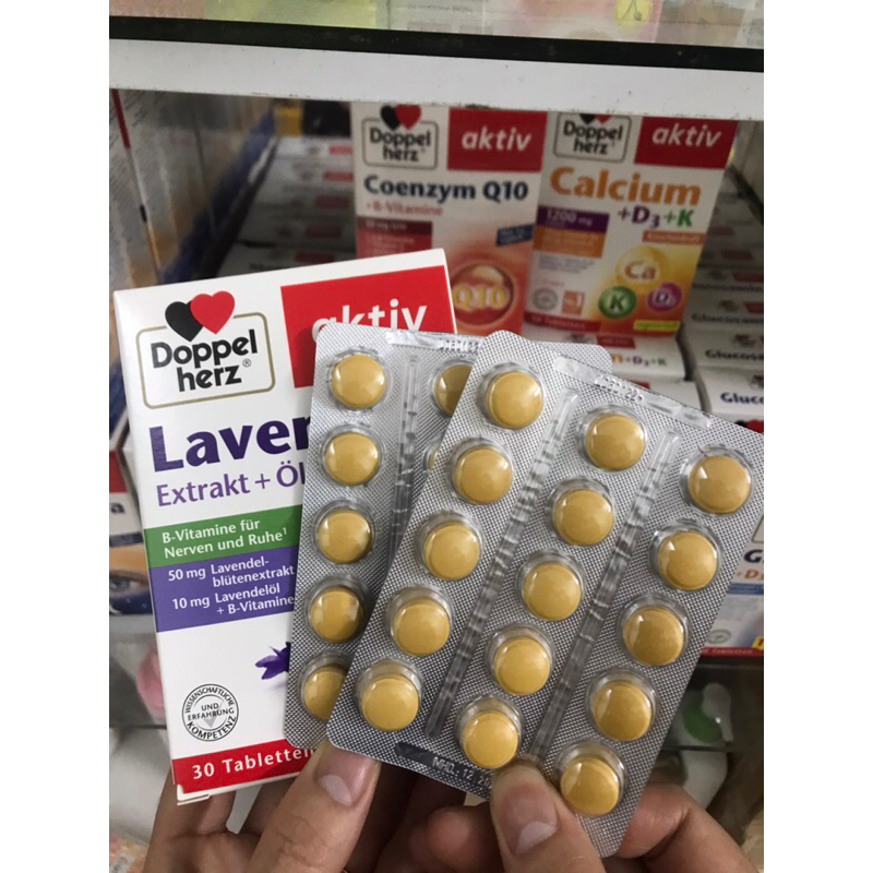 VIÊN UỐNG GIÚP NGỦ NGON LAVENDEL HÀNG ĐỨC