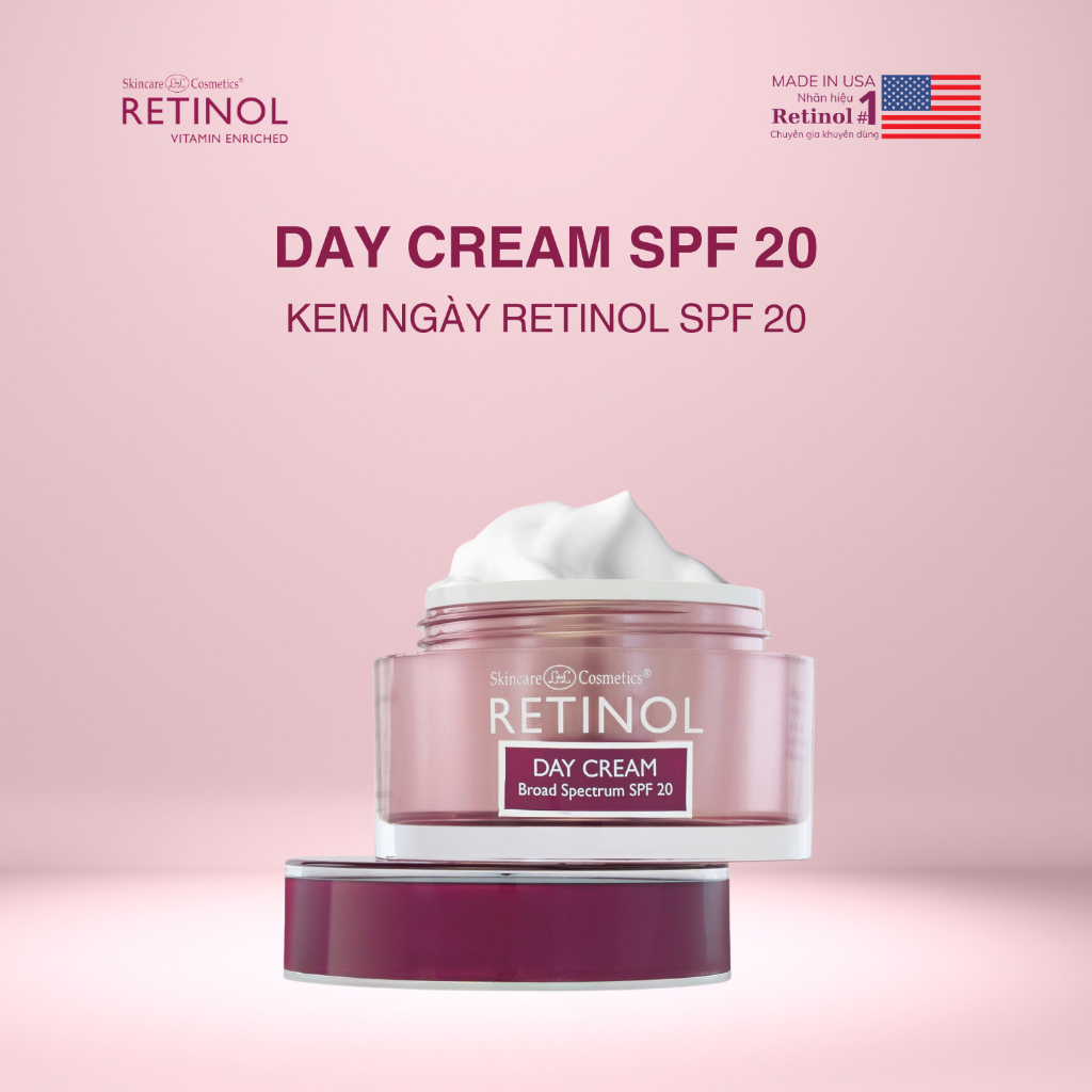 Kem Dưỡng Da Ngày Retinol Day Cream Broad Spectrum 50gr SPF 20