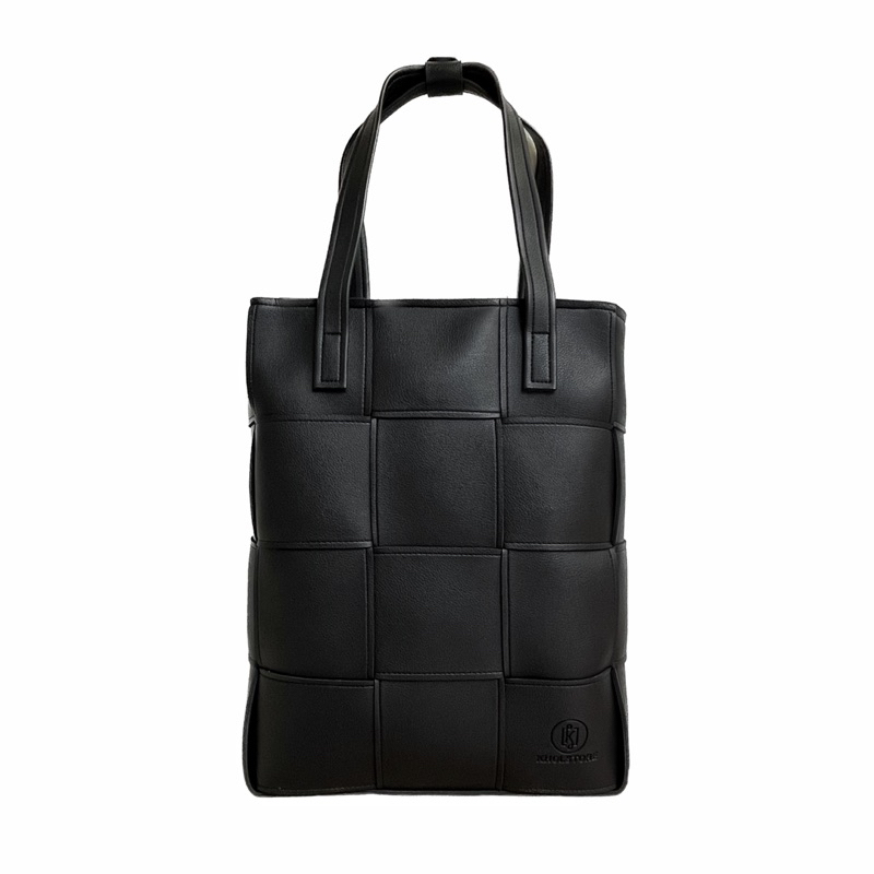 Tote/balo đa năng da đan thiết kế may thủ công Khôi store size lap 16inch