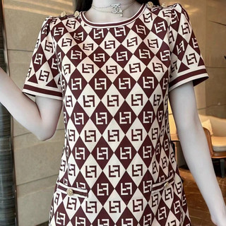 ĐẦM SUÔNG LỤA FD VAI NÚT