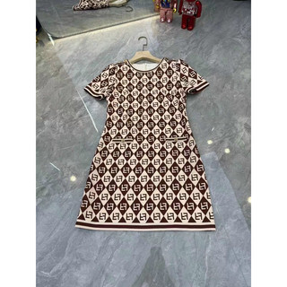 ĐẦM SUÔNG LỤA FD VAI NÚT