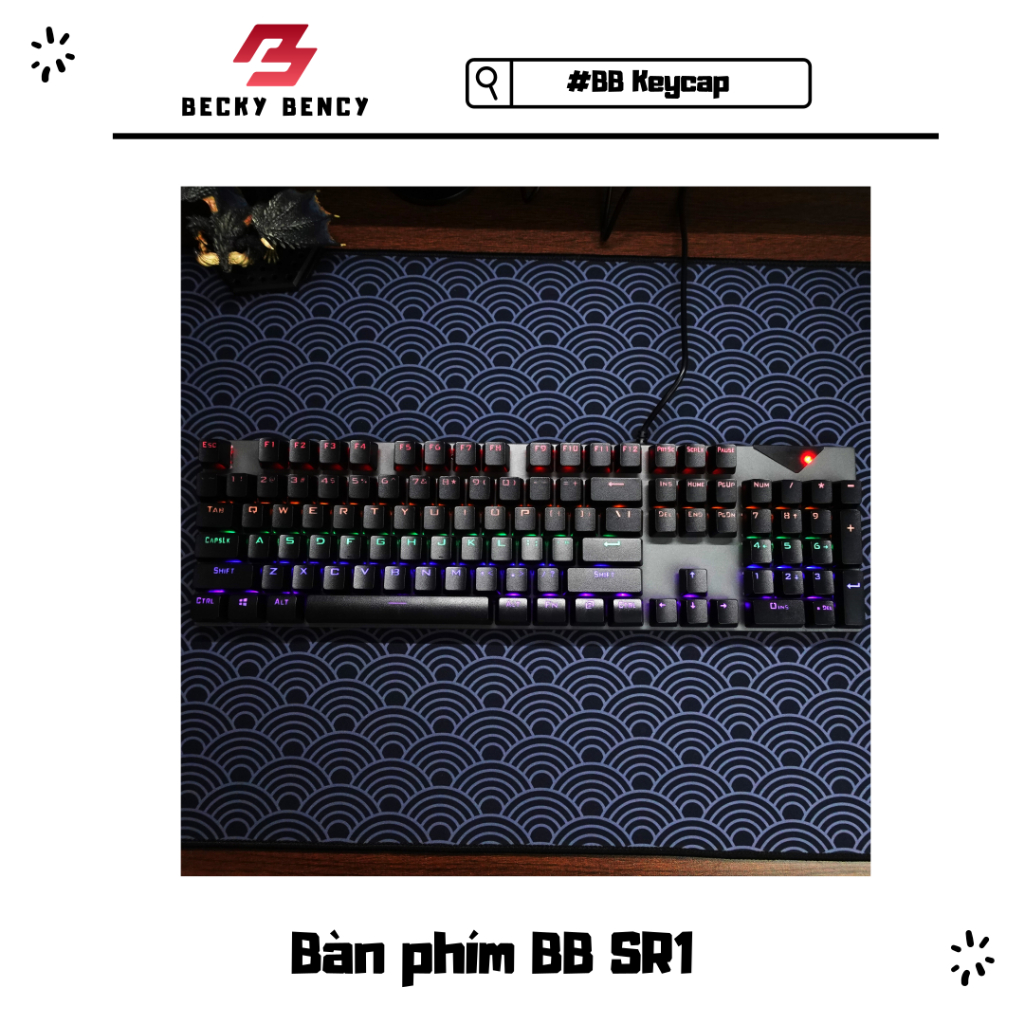 Bàn phím cơ BB SR1 Chuyên Game - Led RGB hơn 7 Chế Độ - Blue Switch Âm Thanh Đã Tai Dành Cho Game Thủ | BigBuy360 - bigbuy360.vn
