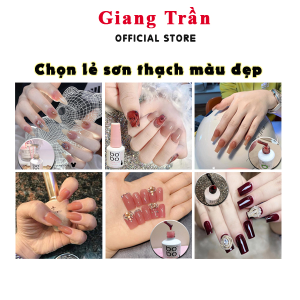 Tổng hợp màu sơn thạch, sơn móng tay đẹp mới 2023