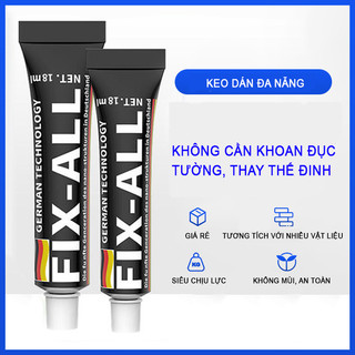 Keo dán đa năng Fix-ALL, Keo siêu dính, Keo dán tường thay thế đinh...