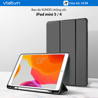 Ốp lưng xundd ipad mini 5 / 4 chống sốc, mặt lưng trong, kiểu bao da mới
