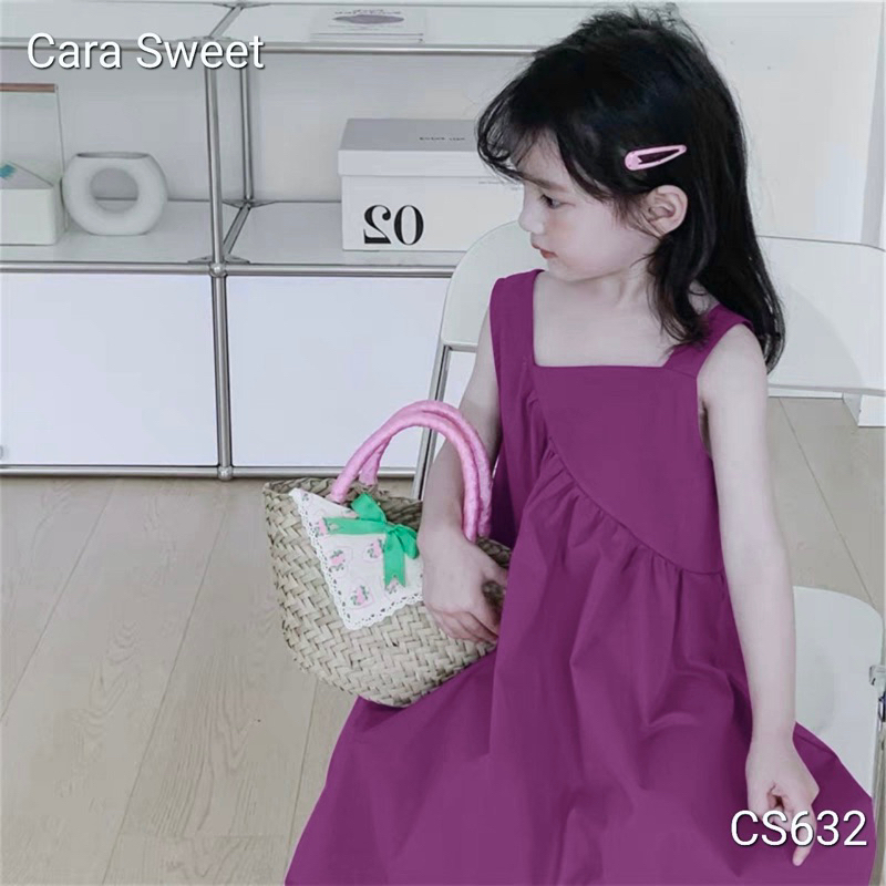 Váy thô tím Cara Sweet size 18/24m-10/11y