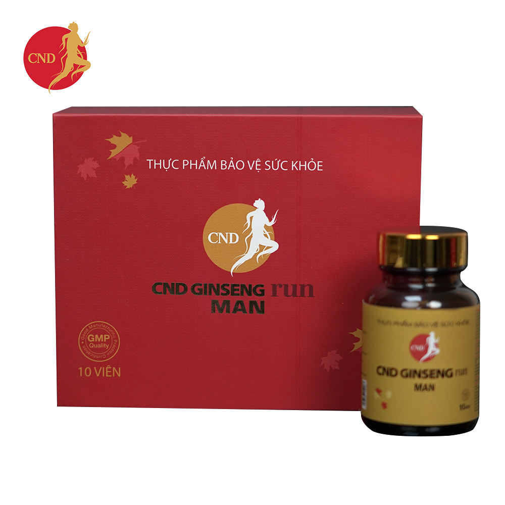 [Shop Mẹ Zin] Viên Uống Hỗ Trợ Sinh Lý Nam CND GINSENG RUN MAN