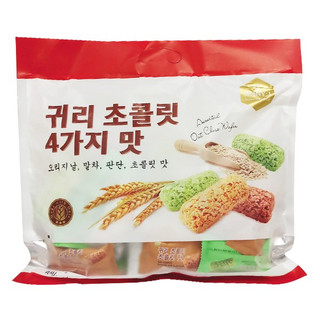 Bánh xốp lúa mạch hỗn hợp jinny-j 350g