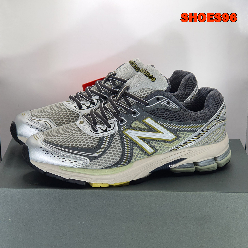 Giày Thể Thao Nam NewBalan 860V2, Siêu Êm, Siêu Bền, Siêu Nhẹ, Hàng 1:1, Bản Quảng Châu