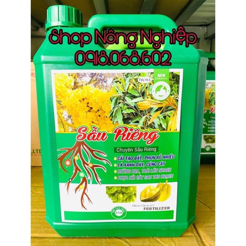 Phân bón siêu kích ra hoa, siêu lớn trái và siêu dưỡng cây  chuyên dùng cho cây Sầu Riêng
