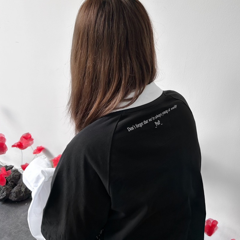[Áo thun PssP form Boxy kiểu raglan  _ PssP.studio]
