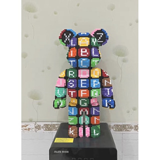 [36cm] Mô hình lắp ráp 3D lego bearbrick sáng tạo