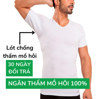 Áo Lót Chống Thấm Mồ Hôi Nách ( Ngăn 100% Mồ Hôi) - Ngăn Thoát Mùi Hôi Nách - Nam - Cổ V