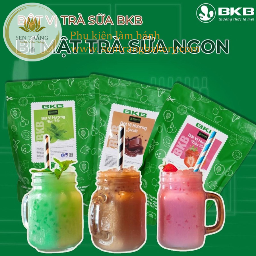 Bột đủ vị pha trà sữa BKB 100g (trích từ túi 1kg)