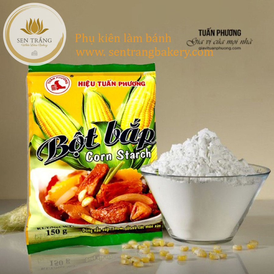 Bột bắp Tuấn phương 150g.