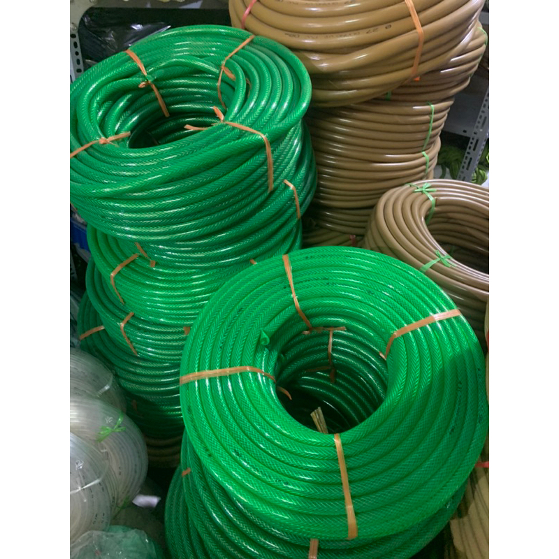 Ống bơm nước lưới dẻo phi 21 - cuộn 50m, hàng cao cấp