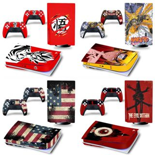 Bộ Dán Skin Decal Bảo Vệ Máy Game Dragon Ball  Và Tay Cầm PS5 Cho Máy Game Playstation 5