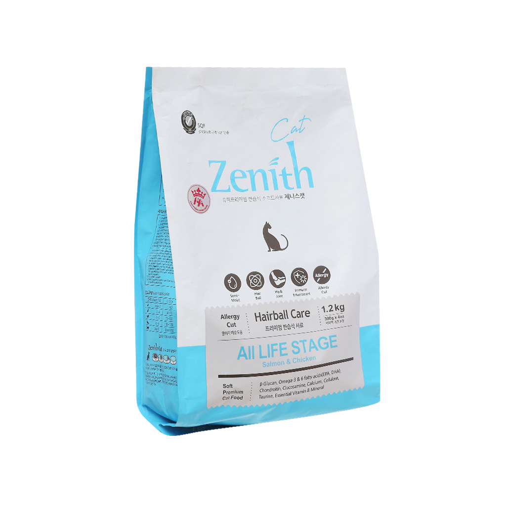1.2kg Hạt Mềm Zenith cho Mèo