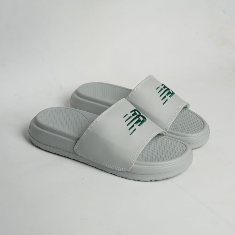 Dép quai ngang Newbalance PF, đế 4p hack chiều cao, quai lót êm ái, phù hợp mang hằng ngày