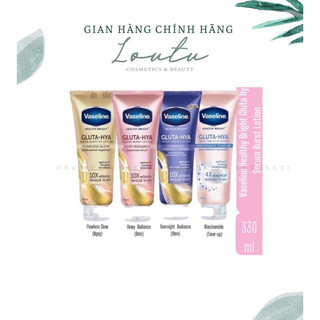 Sữa Dưỡng Thể Body Vaseline Healthy Bright Gluta Hya Serum 10X