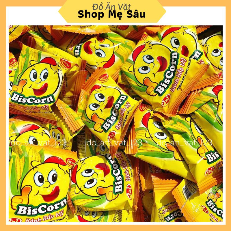 500 gram Bánh Quy Bắp Swetcor Minh Phát, bánh quy bắp mỹ ngon giòn hấp dẫn giá rẻ