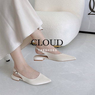 Giày sandals mũi nhọn bít mũi
