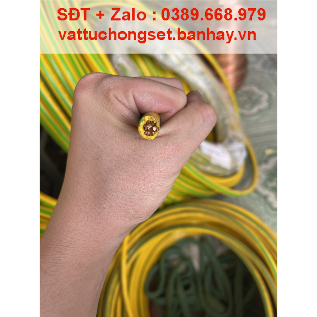 Cáp tiếp địa M25