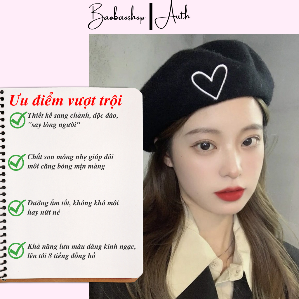 Son MAC Love Me Lipstick Rouge À Lèvres 3G màu son siêu hấp dẫn lên màu chuẩn bám màu tốt