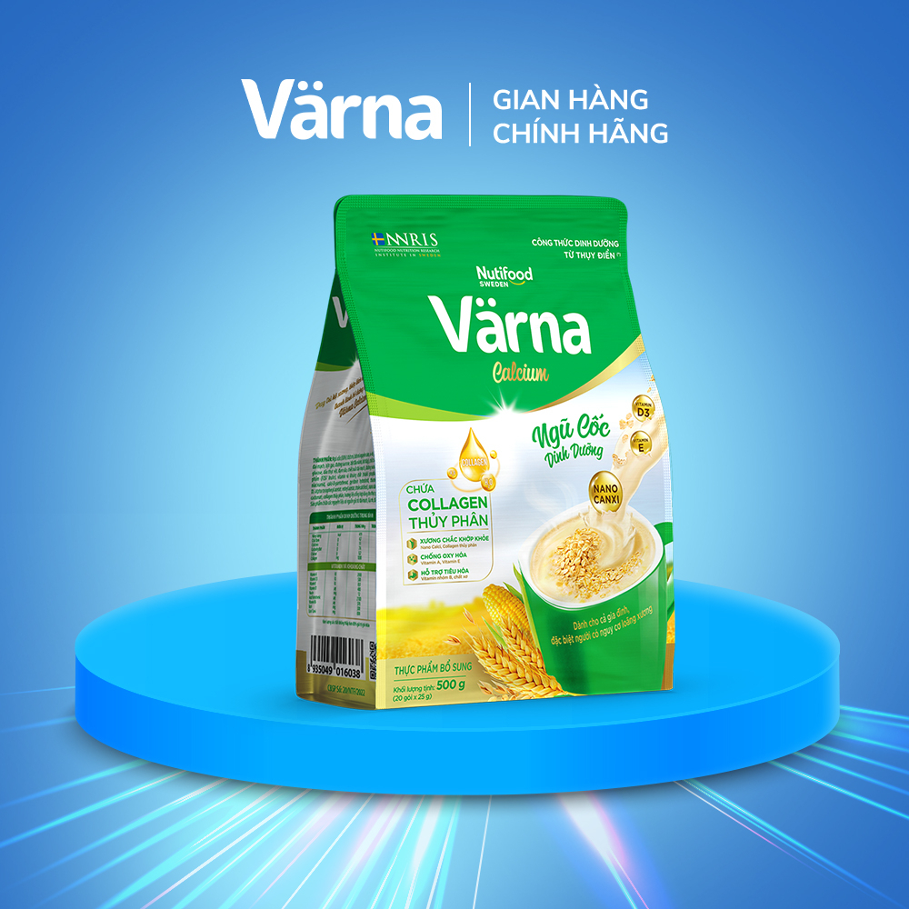 Ngũ cốc dinh dưỡng Värna Calcium - Xương chắc cơ khỏe - Varna